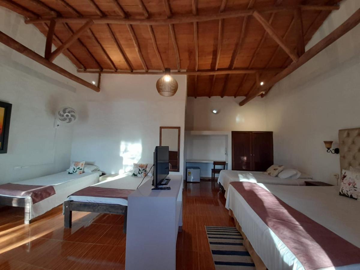 Hotel Santos De Piedra - Maranatha Barichara Exterior photo